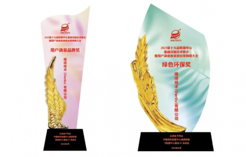 荣膺两项年度大奖，维谛技术（Vertiv）彰显品牌价值及绿色环保实力
