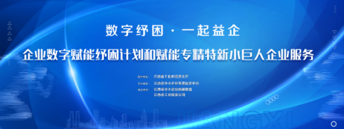 企业数字赋能纾困计划和赋能专精特新  小巨人企业服务行动