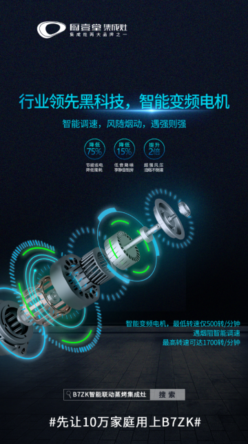 两大集成灶品牌厨壹堂年度新品B7ZK：产品重塑，翻开行业新篇章