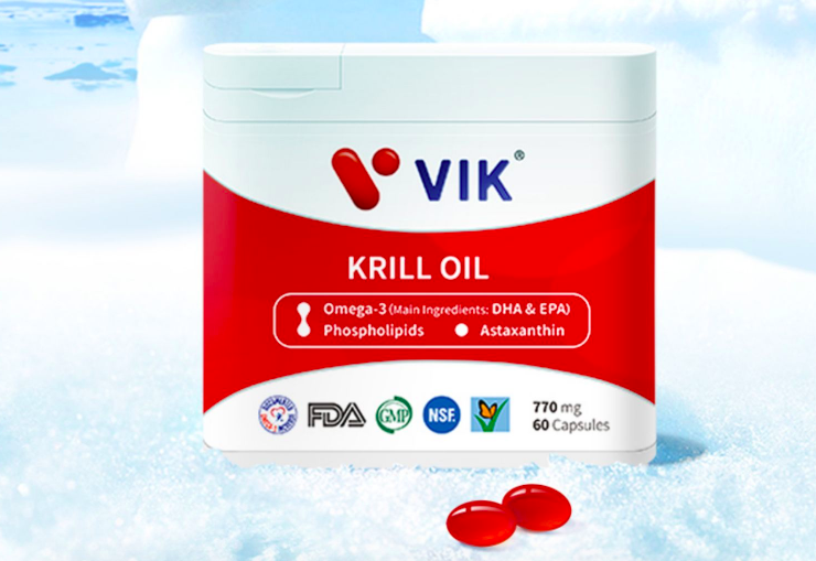 新西兰原产VIKreal磷虾油全