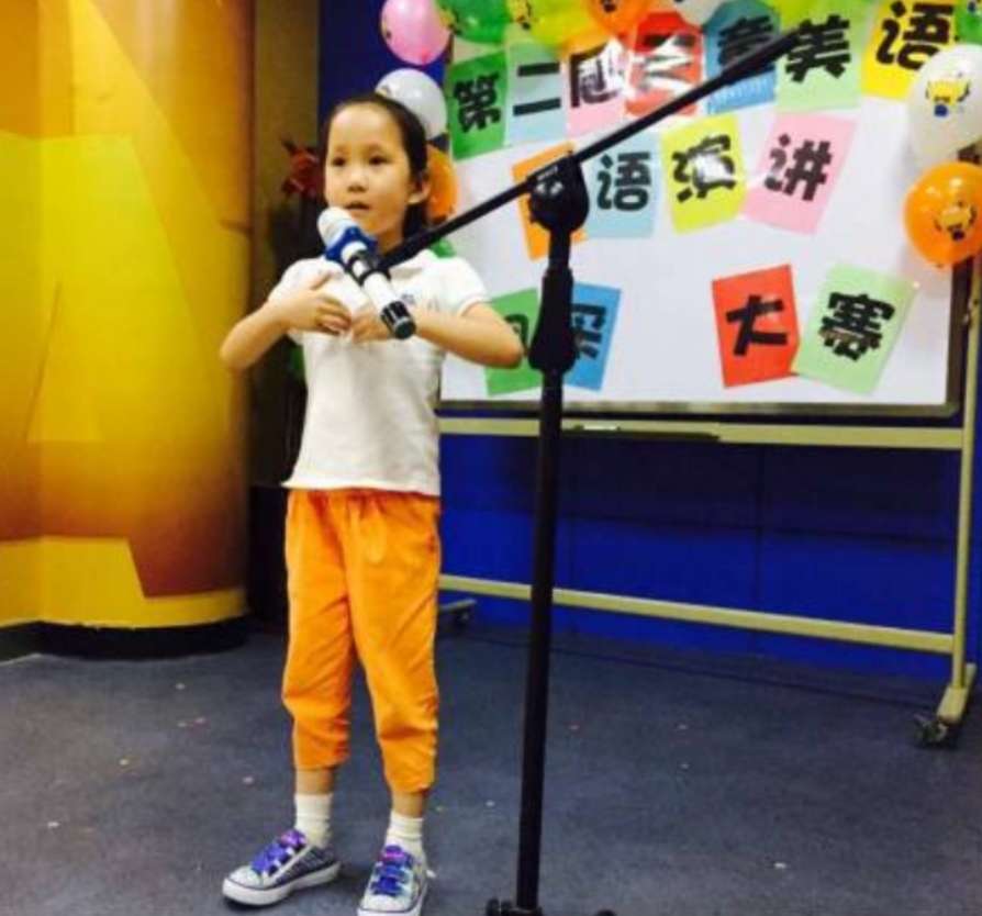 天童美语演讲突破课——人人都是舞台之星