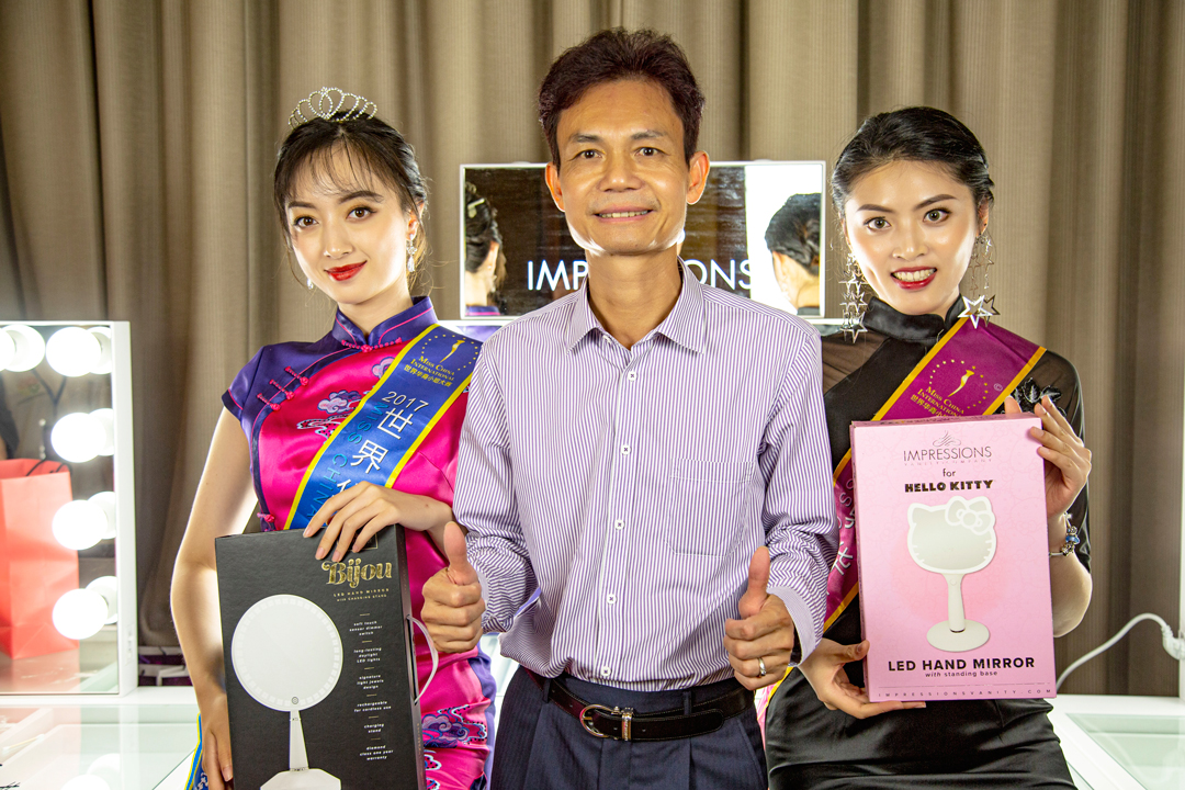 IMPRESSIONS 化妆镜，美丽助力2021世界华裔小姐大赛