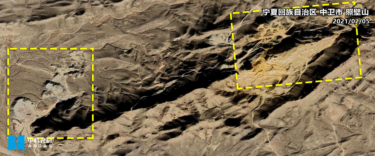 照壁山被挖“丢”？卫星遥感聚焦真相