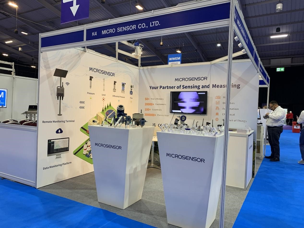 Micro Sensor attended the WWEM 2022 Exhibition in United Kingdom