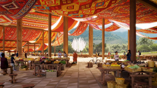 不丹启动桥梁上的城市计划「正念之城」！BIG以传统建筑为灵感，设计永续发展的宜居大桥_https://www.izongheng.net_案例_第8张