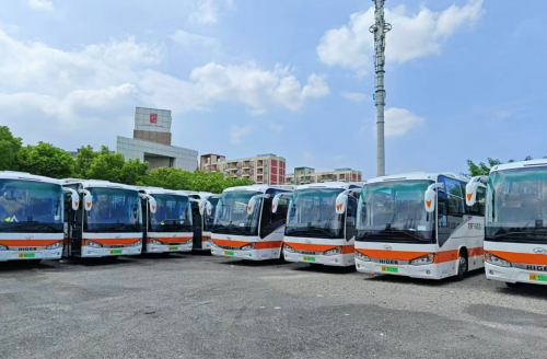 奏響氫能交通強音！批量蘇州金龍氫燃料客車再次交付上海臨港