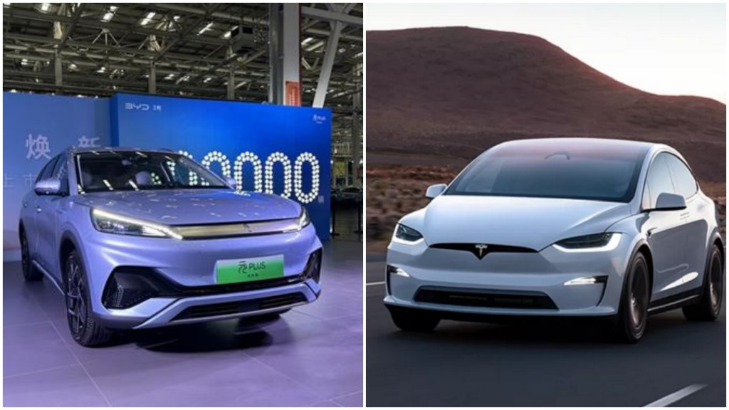 特斯拉Model Y摘得中国新能源车销量桂冠，但比亚迪赢得更大荣耀_https://www.izongheng.net_体育_第1张